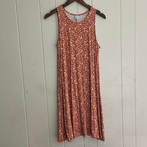 Old Navy Floral Midi Dress - Color color with multicolor flower design